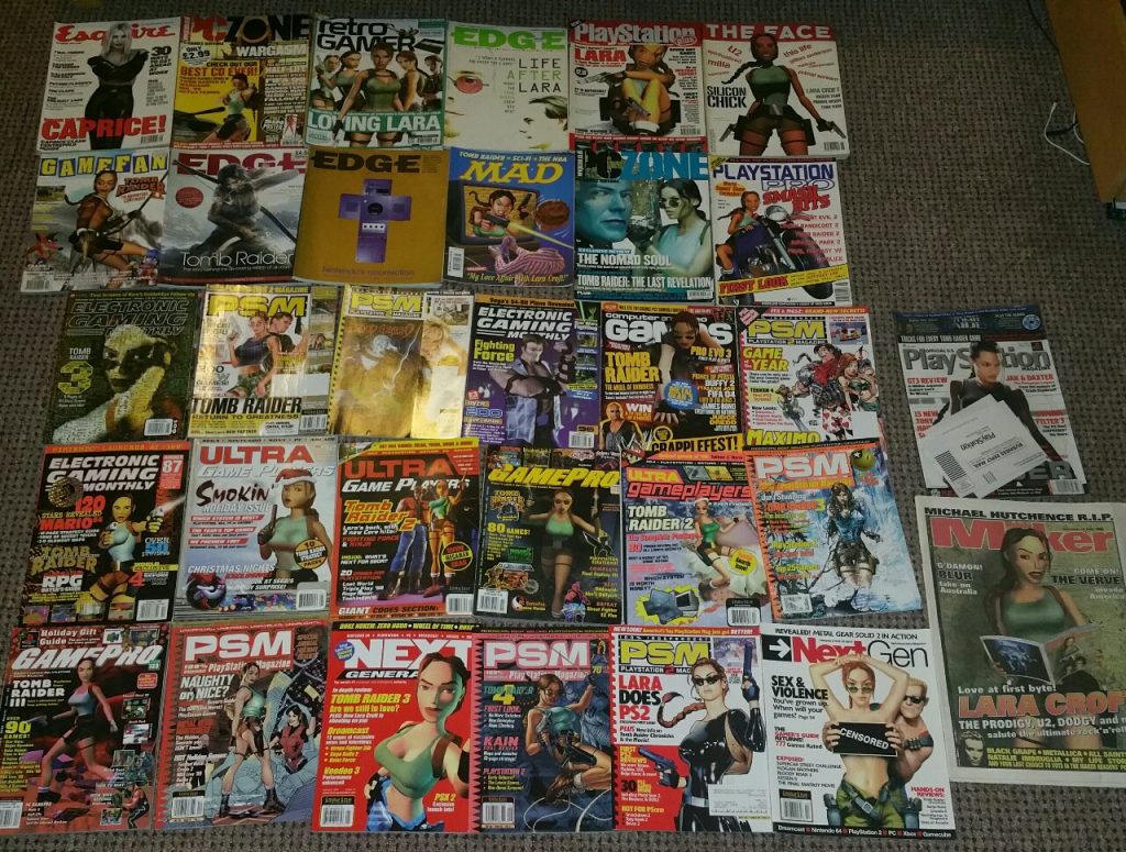 Most of these are available in the Scans section of my website. Others will eventually be posted for those of you who feel nostalgic :)