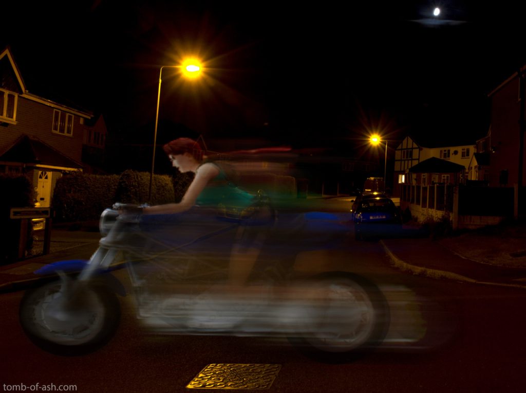 Lara on the Bike!