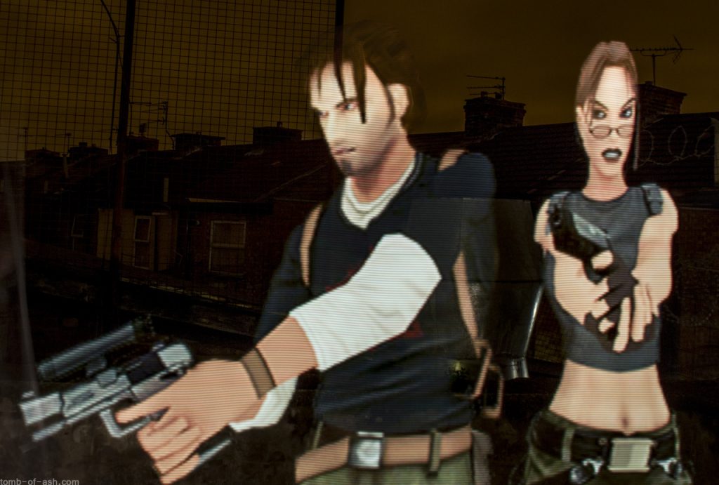 Kurtis Trent and Lara Croft
