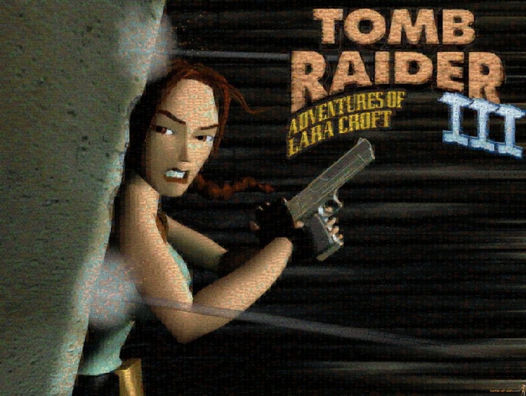Tomb Raider III mosaic made from screenshots.
