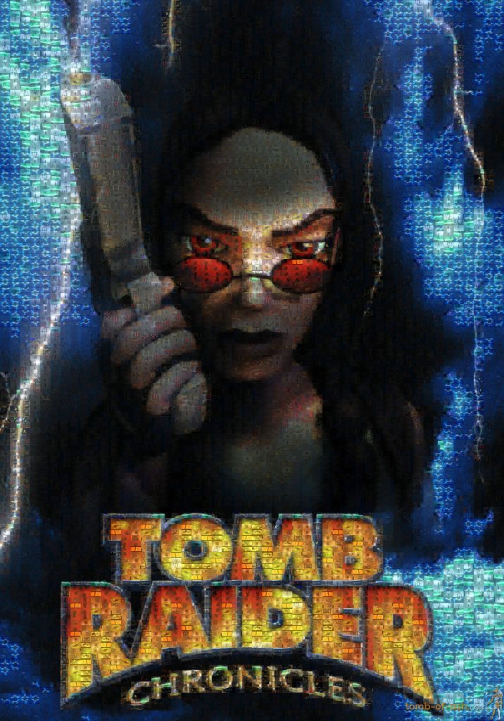 Tomb Raider Chronicles mosaics made from screenshots
