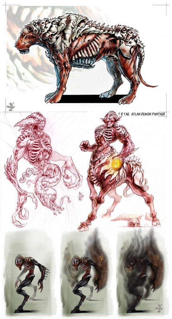Core’s Tomb Raider Anniversary Edition Concept Art