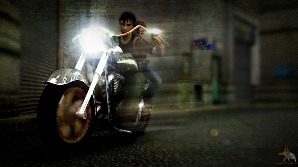 Kurtis and Lara on a Bike