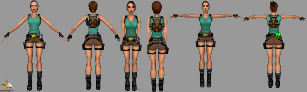 Tomb Raider: Anniversary Edition Lara Croft Model