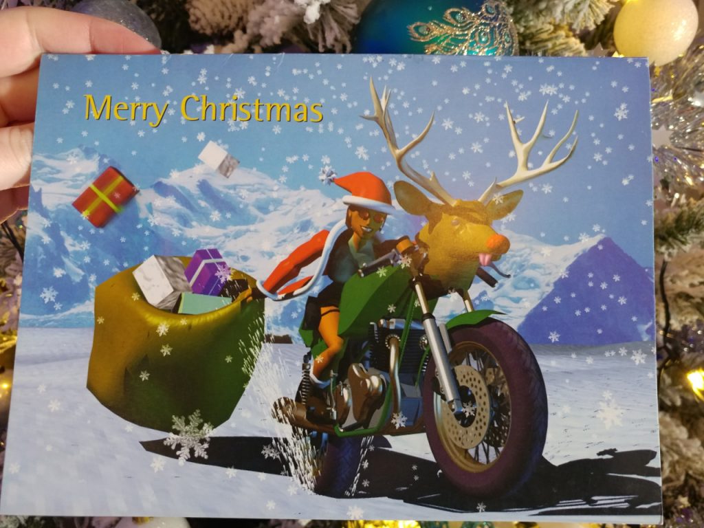 Just received this card and letter from Heather Gibson, the level designer for Tomb Raider 1 and 2. Words can’t explain how privileged and happy I feel right now.
