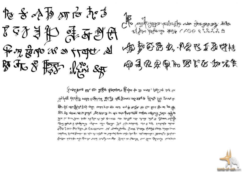 THE LANGUAGE IN THE ANGEL OF DARKNESS AND SYMBOL DESIGN