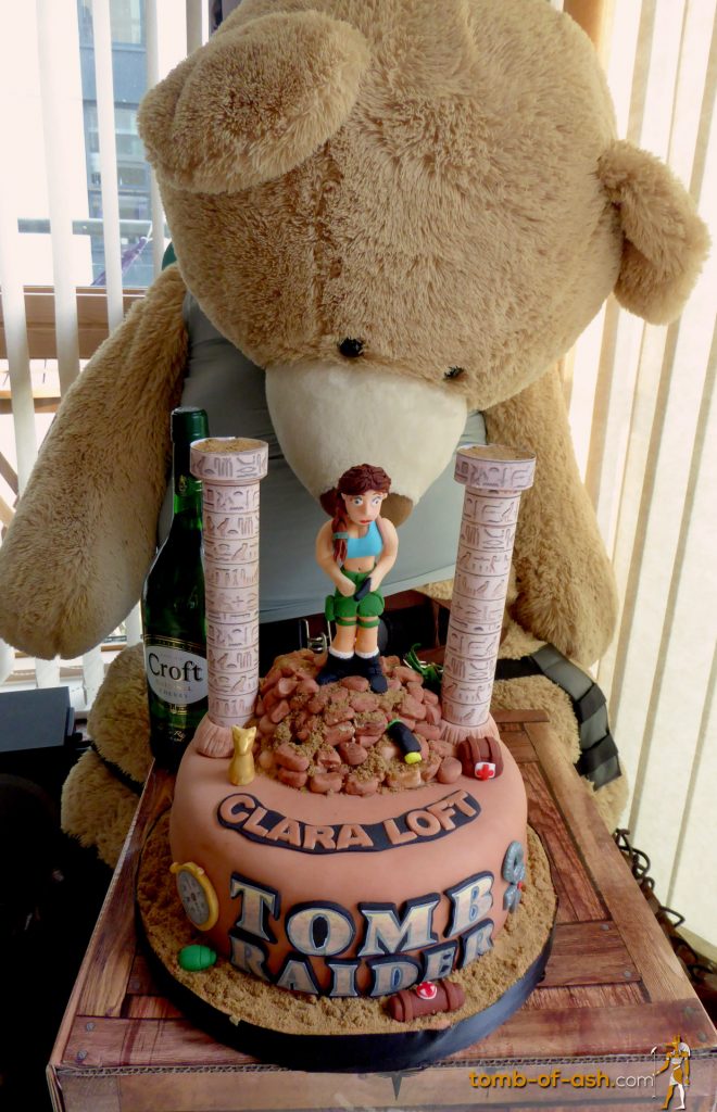 It’s my birthday at the end of this month and I’m expecting Tomb Raider friends to arrive from all over the world!