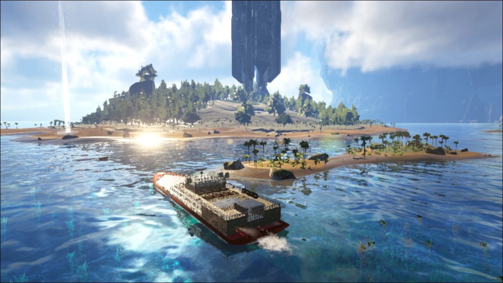 You are stranded, naked, freezing, and starving on the unforgiving shores of a mysterious island called ARK, use your skill and cunning to kill or tame and ride the plethora of leviathan dinosaurs and other primeval creatures roaming the land. Hunt, harvest  resources, craft items, grow crops, research technologies, and build shelters to withstand the elements and store valuables, all while teaming up with (or preying upon) hundreds of other players to survive, dominate… and escape!