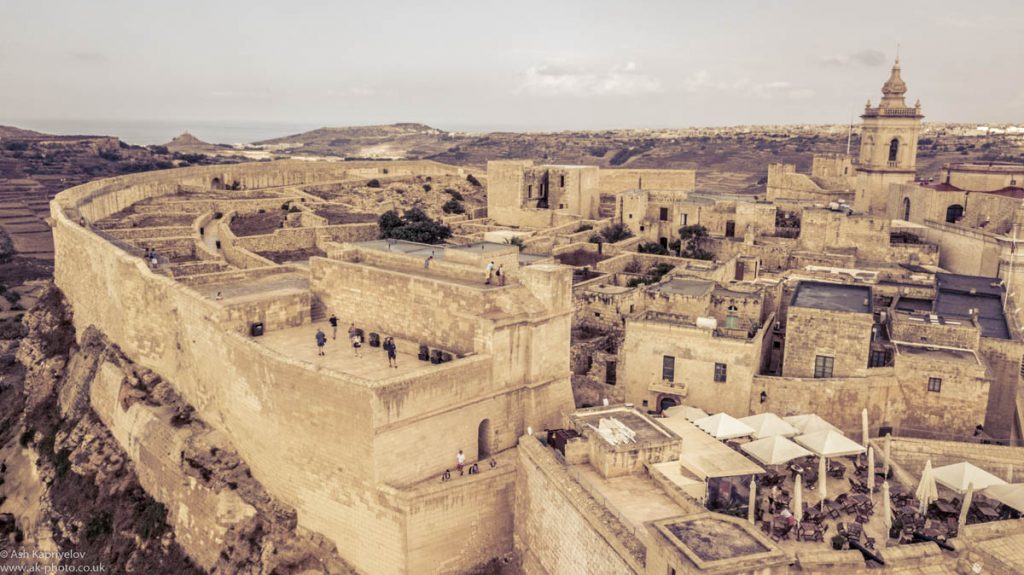 The Citadel in Gozo owes its roots to the late medieval era, but the hill has been settled since Neolithic times. For centuries, the Citadel served as a sanctuary from attack by Barbary corsairs and Saracens. At several times during Gozo's history, these raiders took its population into slavery.