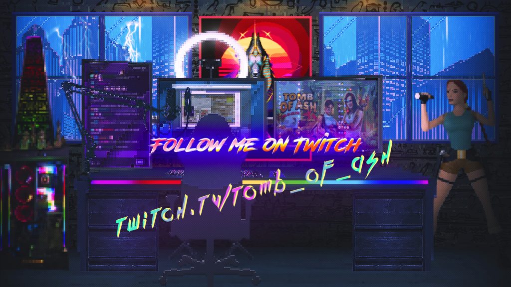 Make sure to follow me on Twitch where I stream games every  week:
https://www.twitch.tv/tomb_of_ash 